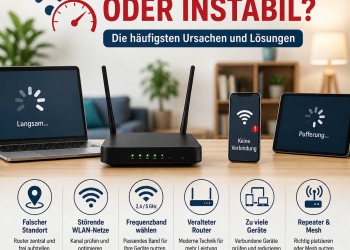 WLAN langsam oder instabil? Die häufigsten Ursachen und Lösungen